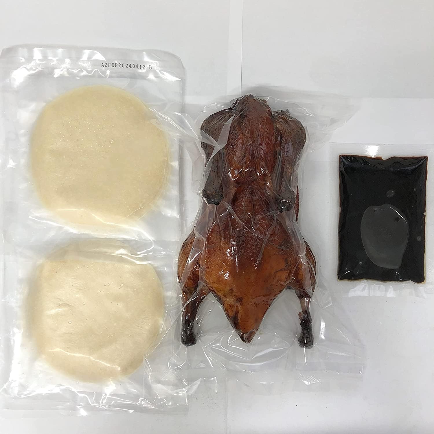 冷凍　北京ダック 北京ダックローストセット 専用タレと鴨餅付き 烤鴨セット ガオヤーピン 烤鸭 北京烤鴨 ベイジンカオヤー