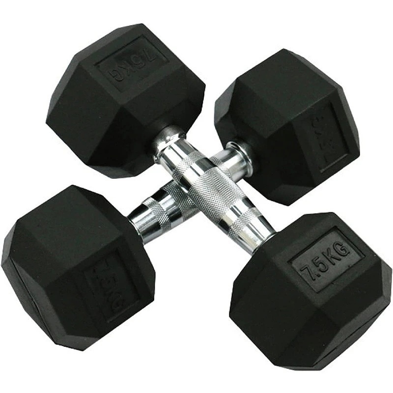 ヘキサゴン ダンベル 六角 7.5kg 2個セット 筋トレ トレーニング 筋トレ ダイエット 自宅 コンパクト 安全 静音 4,581円