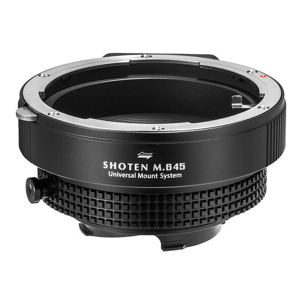 SHOTEN M645-LM-U UMSシリーズ マウントアダプター (マミヤ645マウントレンズ ライカMマウント変換)