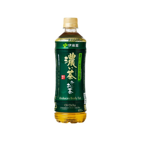 おーいお茶濃い茶抹茶入緑茶 600ml ×24 メーカー直送
