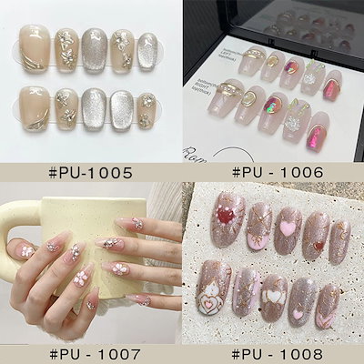 Qoo10] ネイルチップ 大人気 ジェルネイル ネイ : ネイル