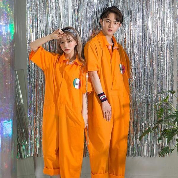 RG81Q97Tジャンプスーツ オフロード コスプレ半袖Tシャツ ハロウィン衣装