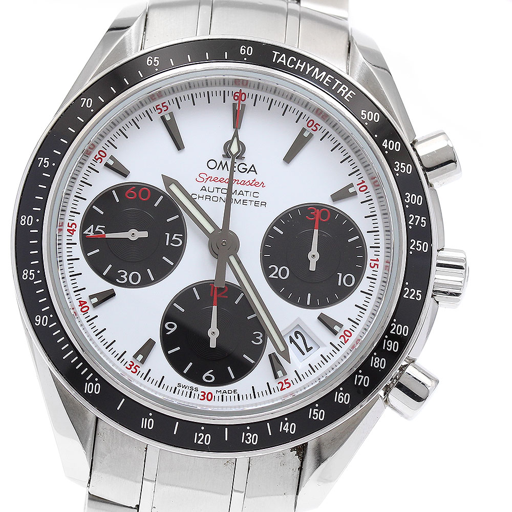 ジャンク オメガ OMEGA 323.30.40.40.04.001 スピードマスター デイト クロノグラフ 自動巻き メンズ _861300【中古】