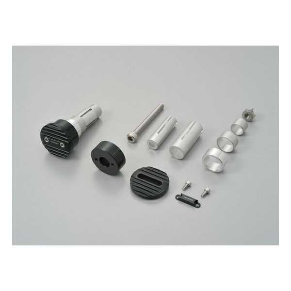 ミラー バーエンドミラーアダプターウェーブ ブラック 16825