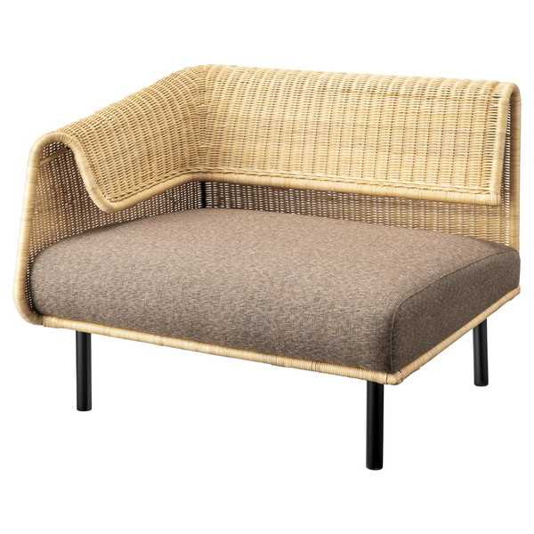 NRS-501B サンドラー [1人掛けソファ 片肘(向かって左)] メーカー直送