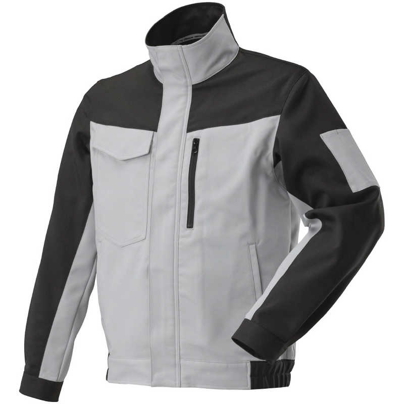 ミズノ　ワークジャケット(通年向け) ［ユニセックス］ XL 73：チャコールグレー×ベイパーシルバー　F2JEA18673