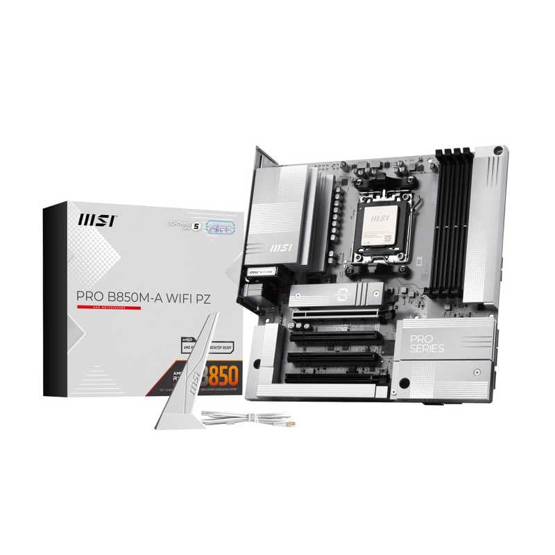 MSI　マザーボード(Socket AM5) ［MicroATX］　PRO B850M-A WIFI PZ