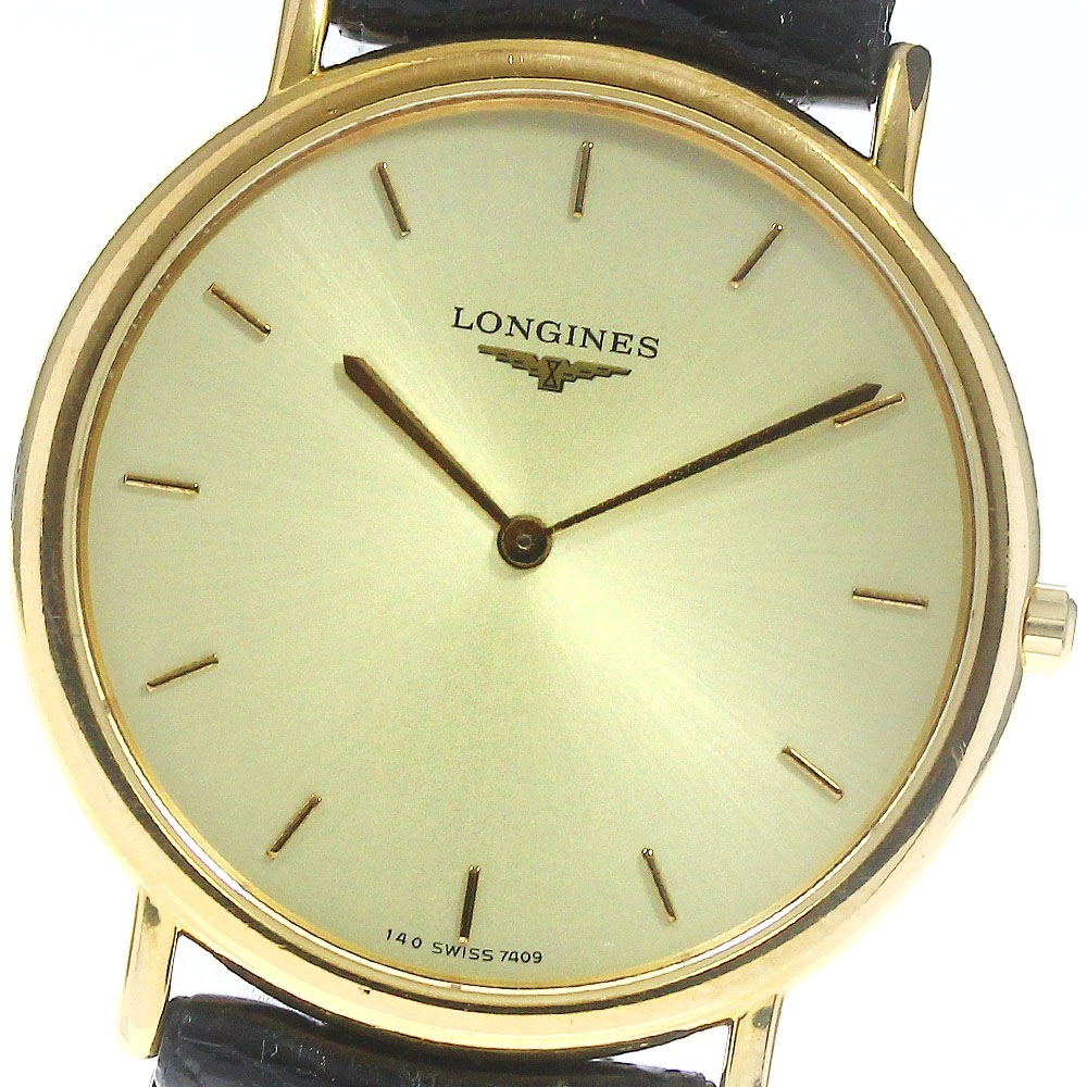 ロンジン LONGINES L4.620.2 グランドクラシック クォーツ メンズ _792876【中古】