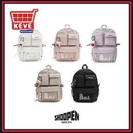 【Shoopen】シュペンスヌーピーマルチポケットバックパック / Shoopen snoopy multi pocket backpack / 5種 / リュック / ポーチ / エアパッドケース