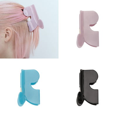☆送料・関税込☆Rest&Recreation★LOGO HAIR CLIP(L)★ 韓国 Rest & Recreation】LOGO HAIR CLIP(L) (Rest & Recreation