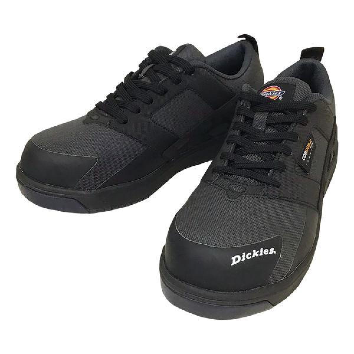 Dickies ディッキーズ CORDURA セーフティースニーカー 25cm チャコール D-3316 プロスニーカー 安全靴 鋼製先芯 作業靴 安全スニーカーcm　裏貼