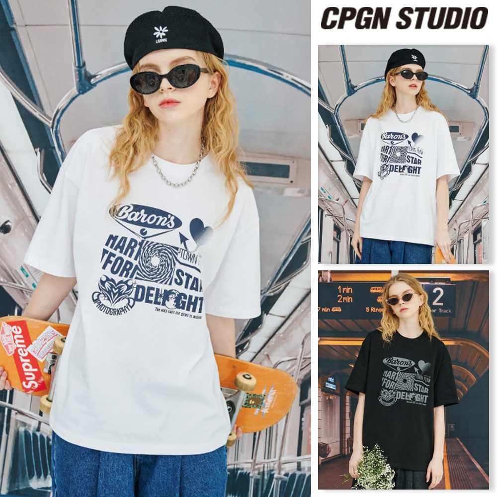 【CPGN STUDIO】Delight Logo Short Sleeve T-shirt MUSINSA | CPGN STUDIO [CPGN x Kakao Friends] Sweet Chunsik