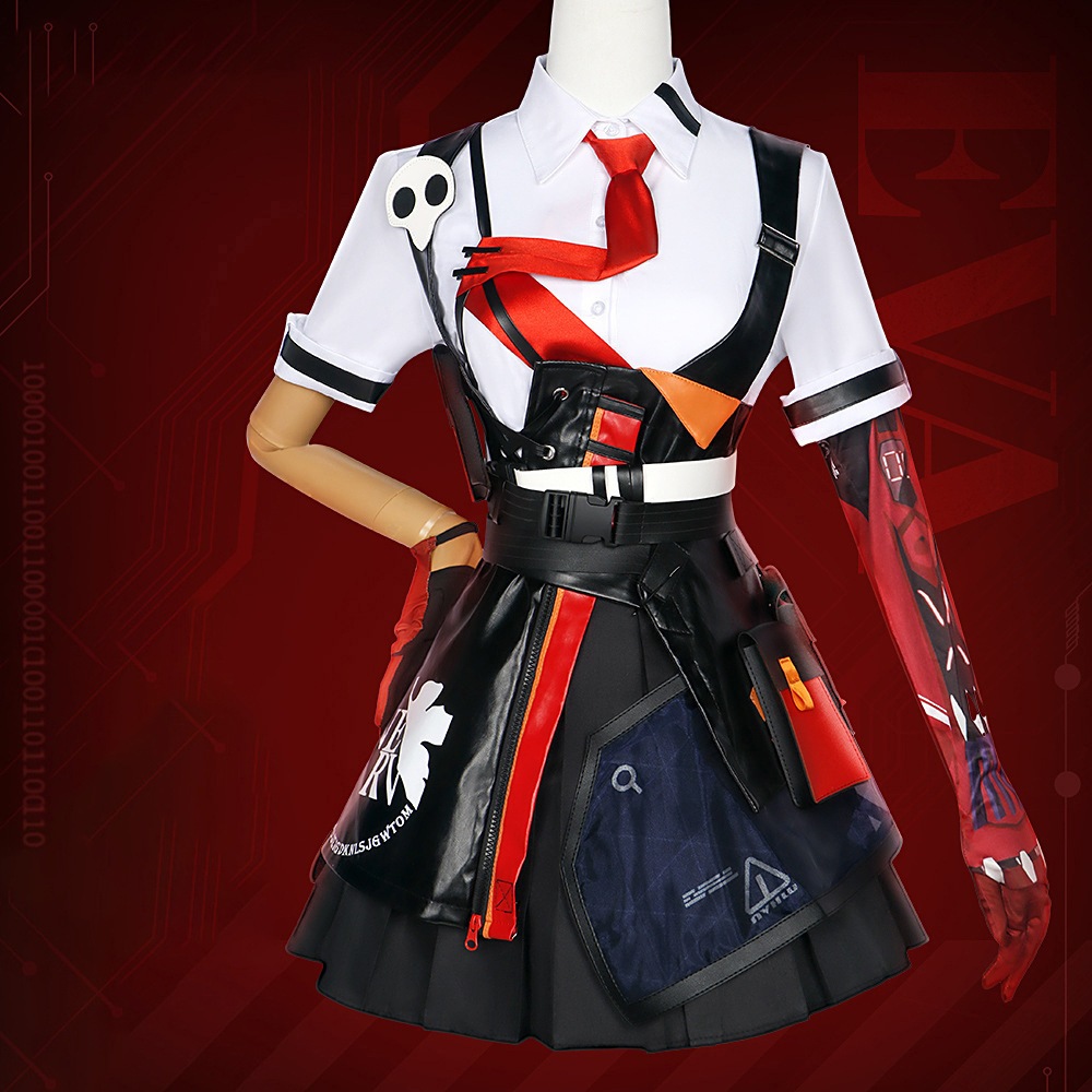 Asukan Cosplay Clothes Collapse 3 Linkage Cos女性2dゲームアニメーションコスチュームハロウィーン
