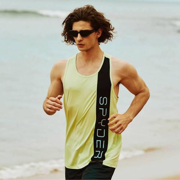 男性ランニングレタリングロゴシングレットSPIMCNSL231MLIM 710282