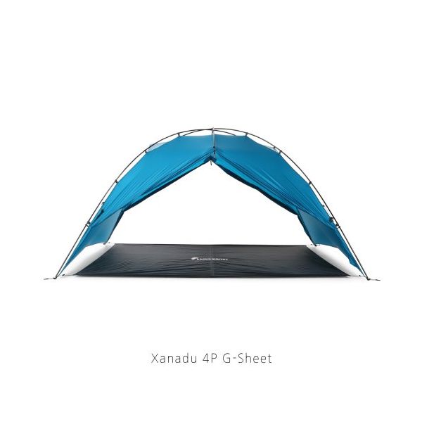 BACKCOUNTRYグラウンドシート(ジャナドゥ4Pエクスペディション専用フットプリント)