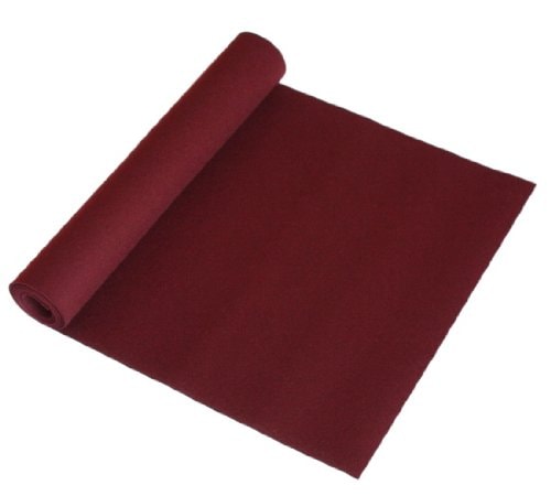 弘梅堂 書道下敷き もうせん 半切用（45×150cm） 毛氈 臙脂 エンジ 2mm
