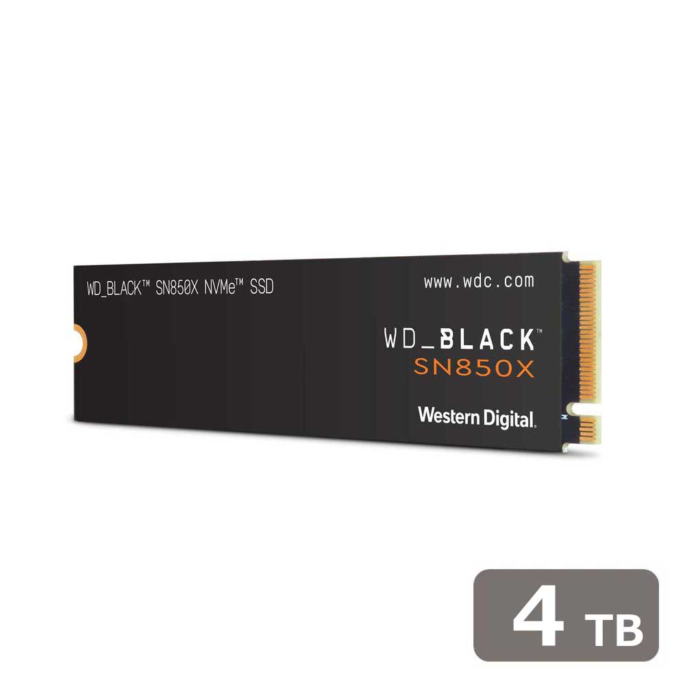 Western Digitalウエスタンデジタル WD Black SN850X NVMe SSD 4TB M.2 2280 内蔵SSD PCIe Gen4 x 4 NVMe Read7300MB/ 30,528円