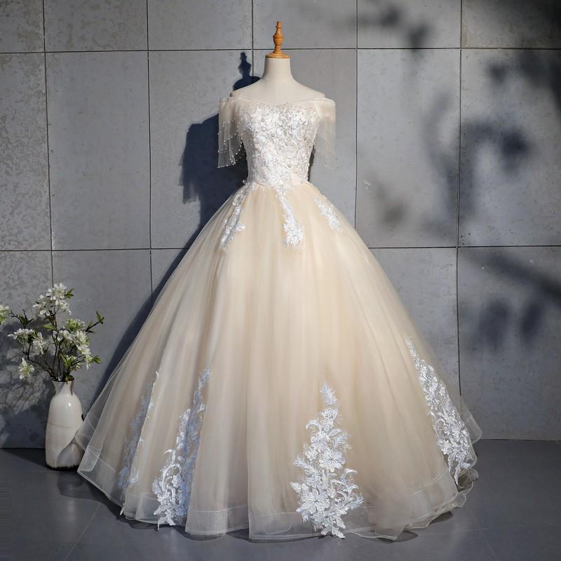 カラードレス 袖あり ロングドレス 安い 結婚式 ウェディング パーティードレス 演奏会 二次会 ウェディングドレス コンサート プリンセス ステージ衣装