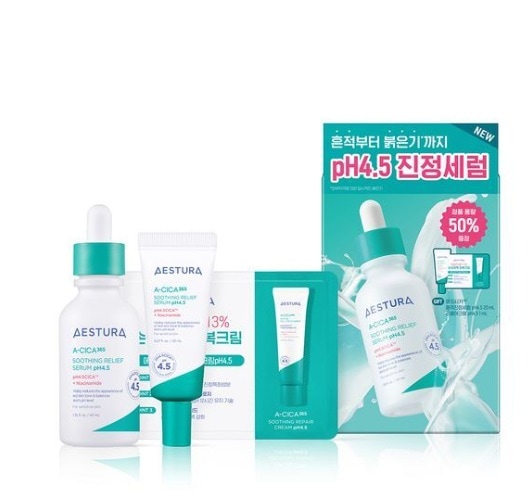 エイシカ365 トラブルリリーフセラム pH4.5 40ml セット（セラム20ml＋クリーム1ml付き)