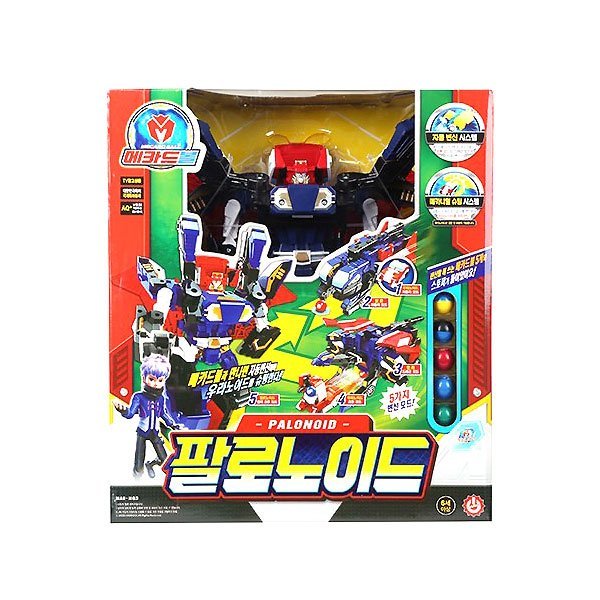 メカードボール パロノイド ウラノイド パロン自動車ドラゴンロボット4段変身メカードボール変身ロボット合体ロボット武器