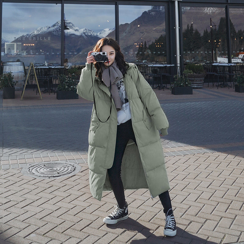 新品 大人気 レディース ダウンコート 中綿 オーバーコート ロング ゆったり 綿入れ ワーク 通勤 外套 お出掛け フード 防寒服 秋冬 女子アウター