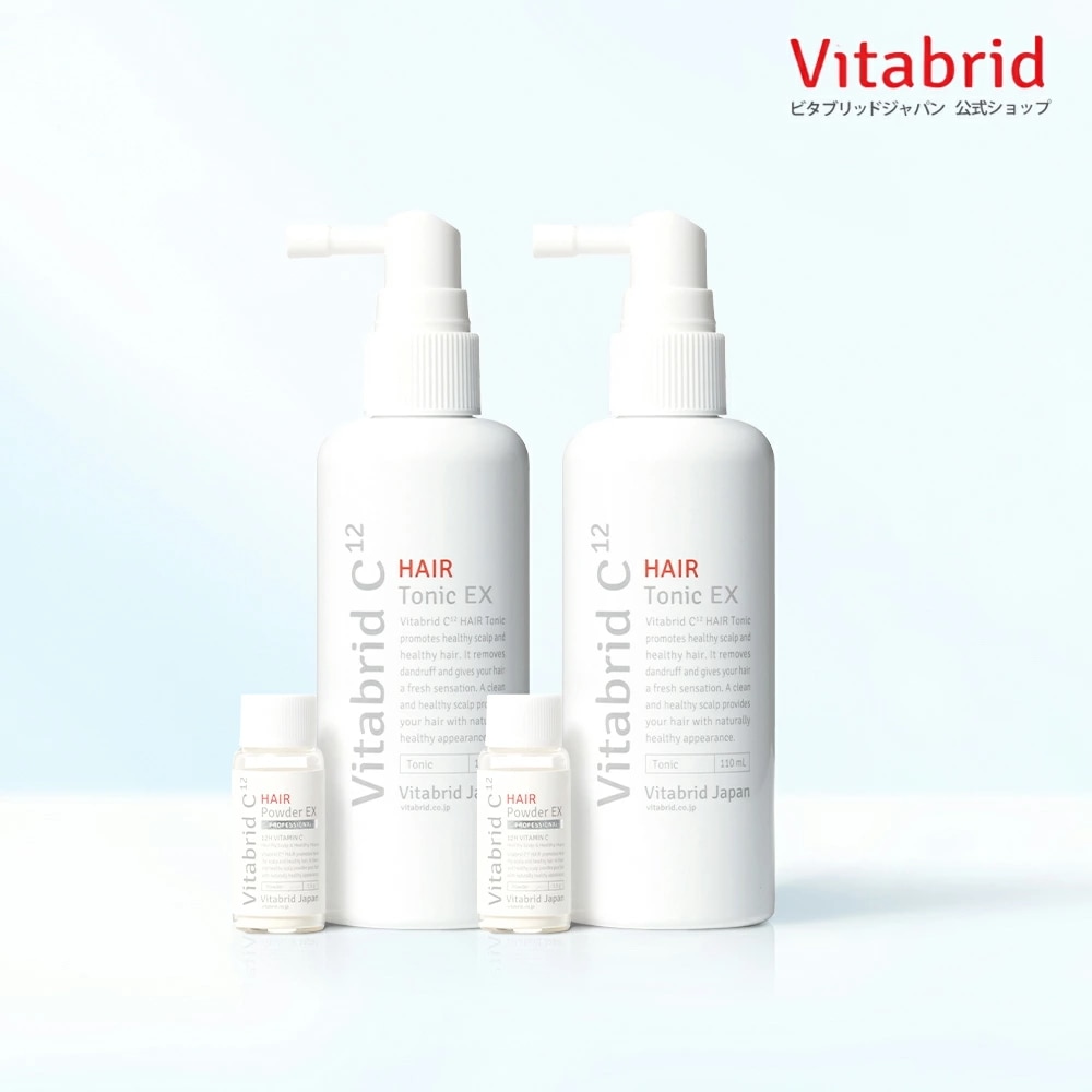 【モンドセレクション金賞】[公式] ヘアートニックセットEX 2本 育毛剤　頭皮ローション スカルプ 育毛 薄毛対策 男性用 男 女性用 養毛 頭皮 薄毛 生え際 トニック ビタミンC 医薬部外品