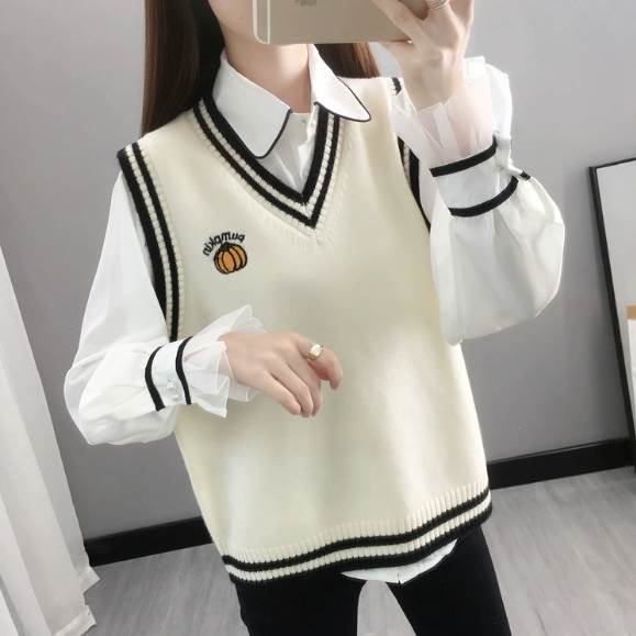 トップス ベスト ニットベスト ミディアム丈 袖なし 襟なし Vネック かわいい 大人可愛い きれいめ シンプル カジュアル 大人 上品 おしゃれ かっこいい 大人女子 こなれ感 ラフ メンズライク 5,292円