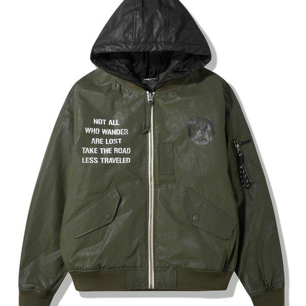 カーボンコーティング航空ジャンパーJQ3JPU252_GN