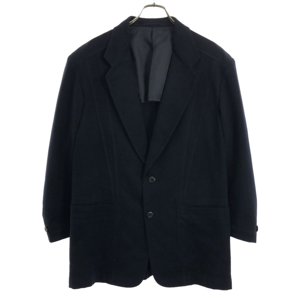 90s テーラードジャケット 46-34 ネイビー オールド メンズ