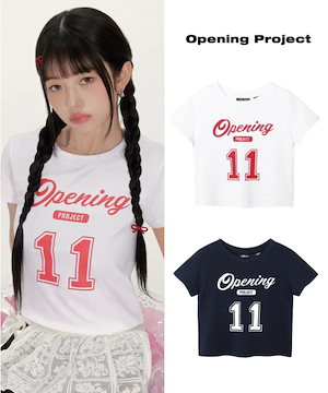 韓国 人気 ブランド[OPENING PROJECT] CIRCLE ARCH LOGO T SHIRT Ive Rei Pick] Opening Project Identity T Shirt – SEOUL TERRACE