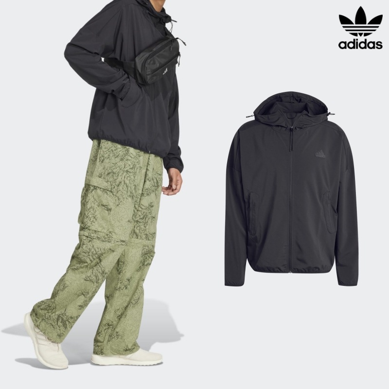 [ADIDAS] アディダス シティエスケープ ウインドブレーカー ブラック / WINDBREAKER BLACK