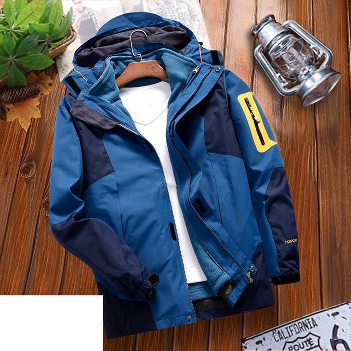 ウィンドブレーカー アウトドアウェア メンズ マウンテンパーカー アウター 2点セット トレッキング