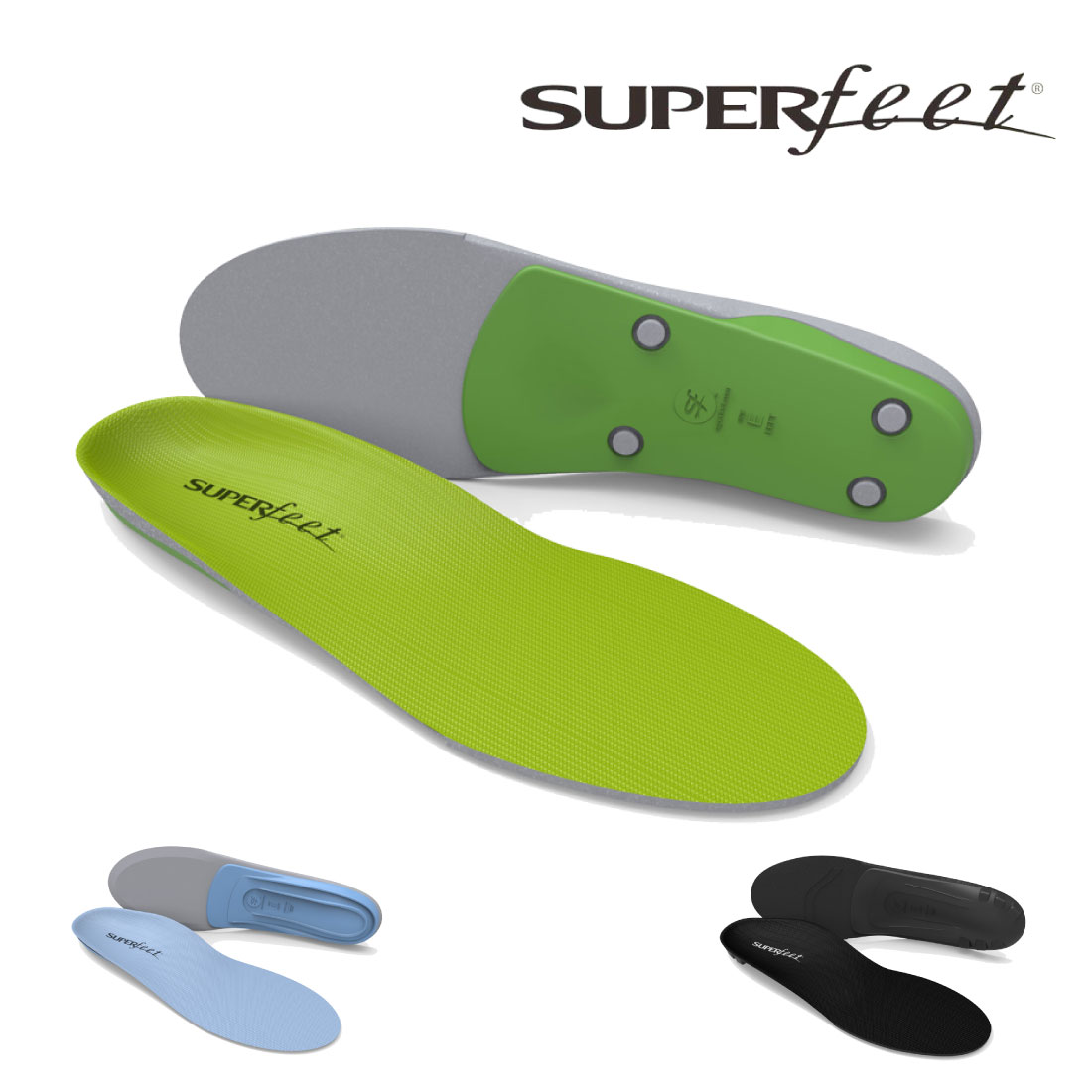 スーパーフィート SUPERFEET メンズ レディース ジュニア インソール All-Purpose Support High Medium Low 中敷き
