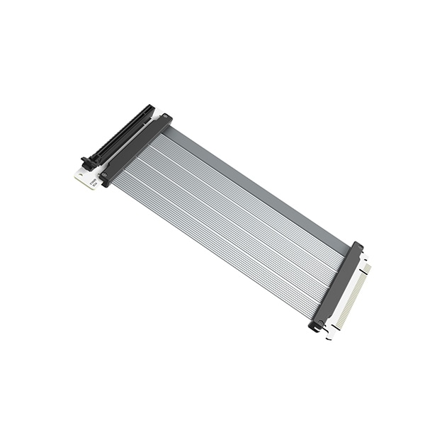 MCA-U000C-WPCI50-200 ホワイト Riser Cable PCIe 5.0 x16 White -200mm ライザーケーブル メーカー直送