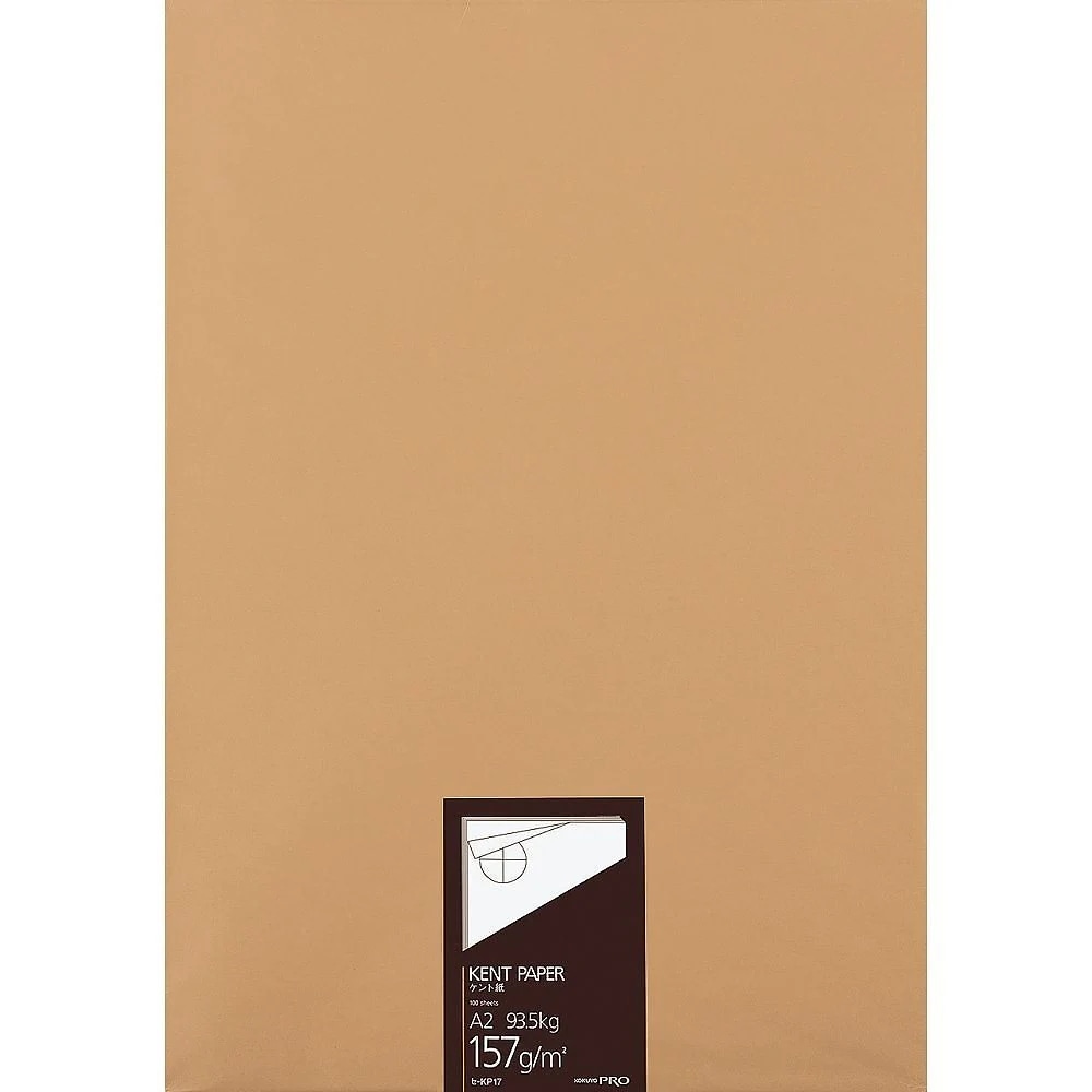 （まとめ買い）高級ケント紙 A2 100枚 紙厚157g セ-KP17 [x3]