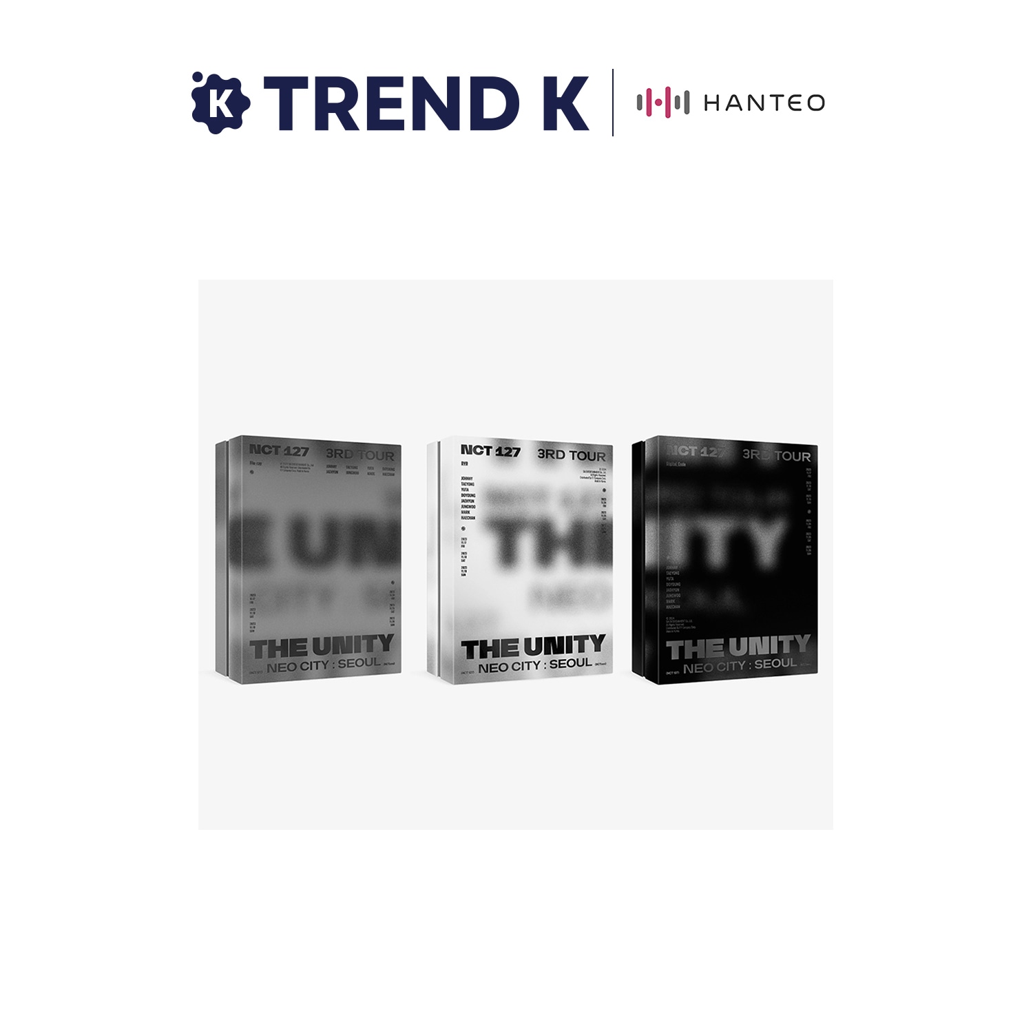 [当店特典/Online特典] NCT 127 - 3RD TOUR [NEO CITY : SEOUL - THE UNITY] 3種選択 韓国盤