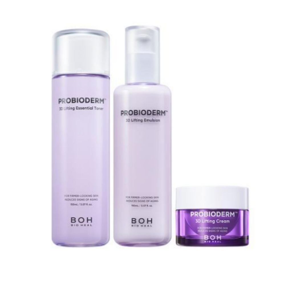 【韓国スキンケア】 【韓国スキンケア】 プロバイオダム 3D リフティング スキンケア 2種企画 (エッセンシャル トナー 150ml+エマルジョン 150ml)