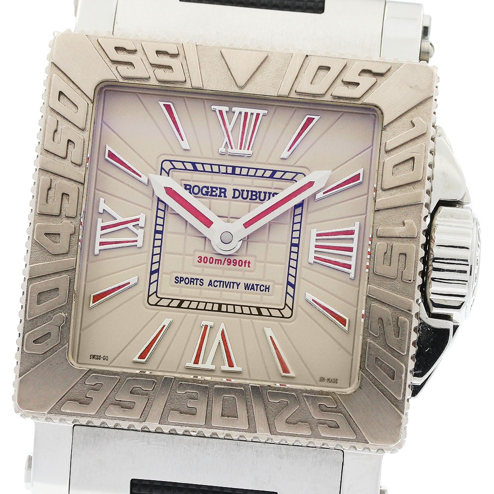 ロジェ・デュブイ ROGER DUBUIS アクアマーレ 自動巻き レディース 良品 保証書付き_957238【中古】