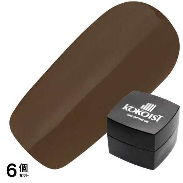 KOKOIST(ココイスト) エクセルライン ソークオフカラージェル E-88 ミルクチョコレート 2.5g 6個セット