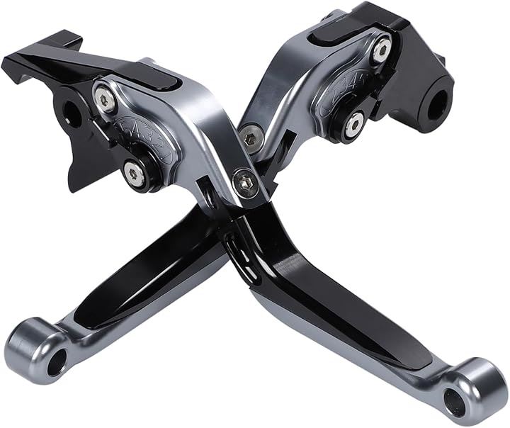 ブレーキ クラッチ レバー セット ホーネット250 Hornet250 MC31(ガンメタ)