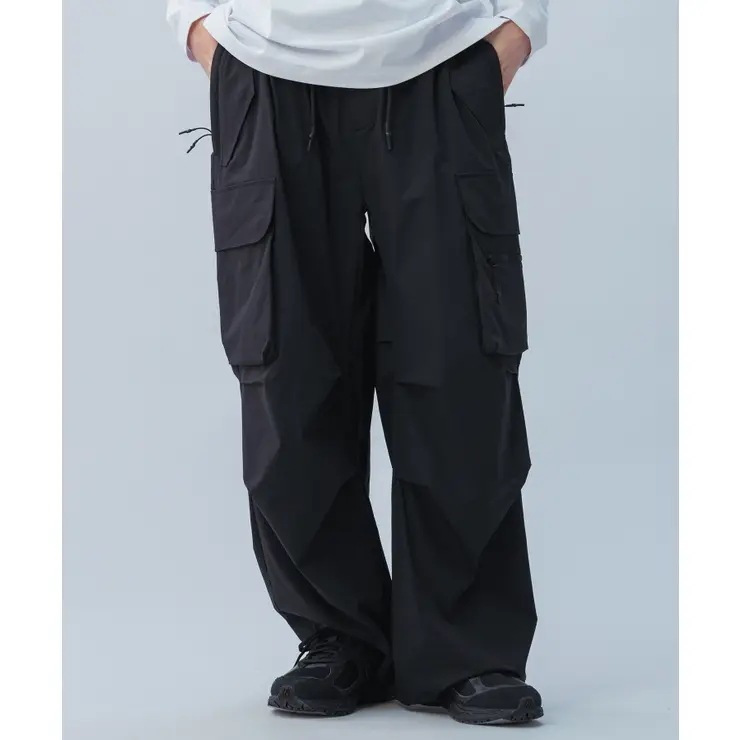 +phenix プラスフェニックス TECH WIDE CARGO PANTS テック ワイド カーゴパンツ メンズ おしゃれ かっこいい ブランド アウトドア レジャー スポーツウェア