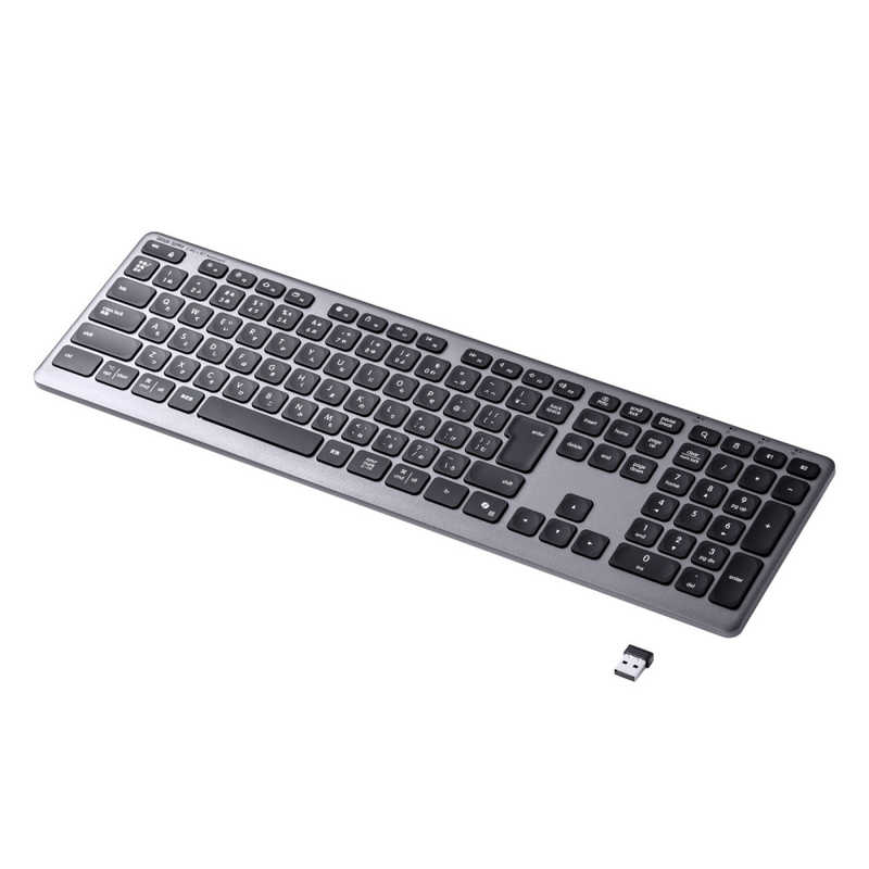 サンワサプライ　Bluetooth＋2.4Gコンボキーボード　SKB-WBT41BK
