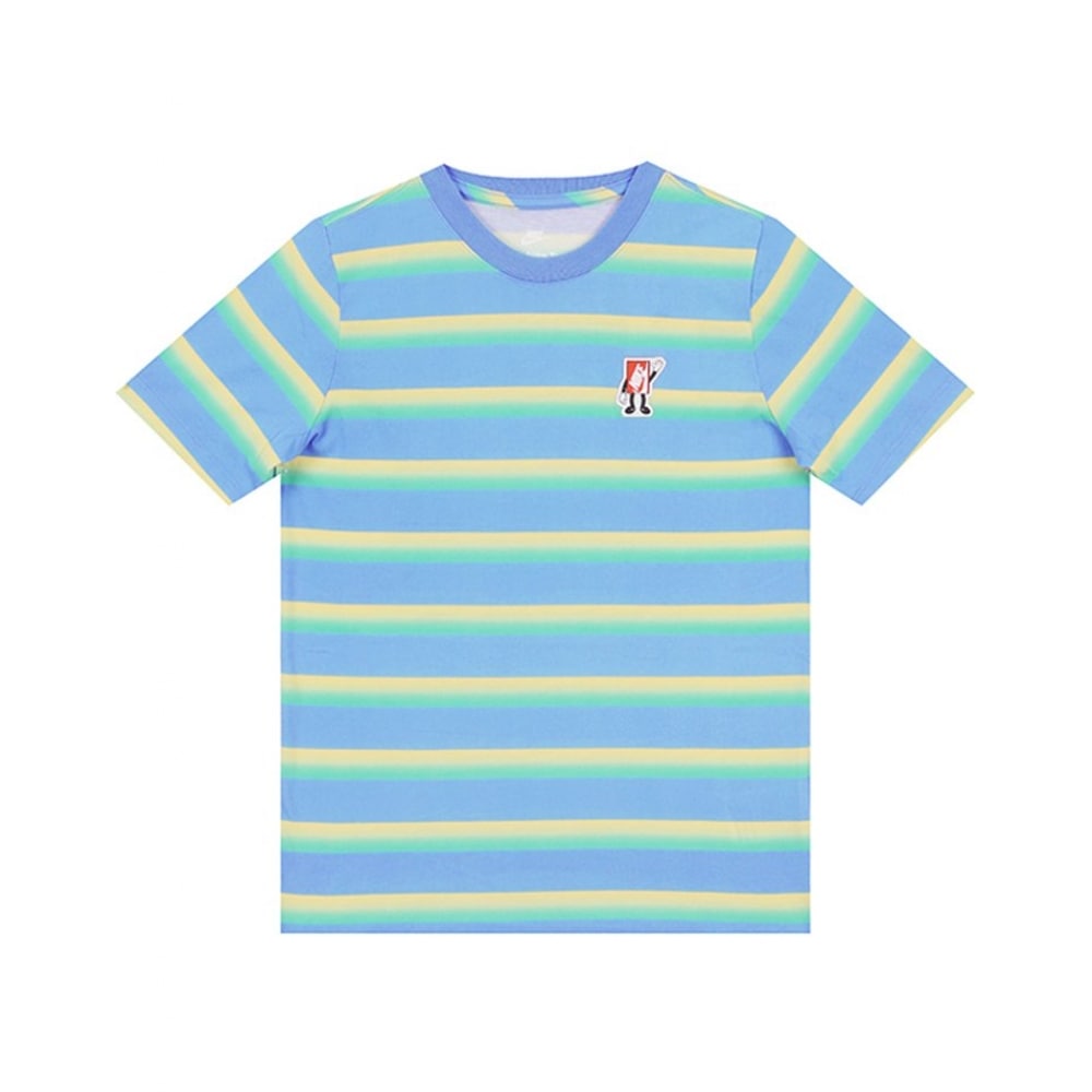 ナイキジュニアショートスリーブTシャツ NSW ストライプTシャツ