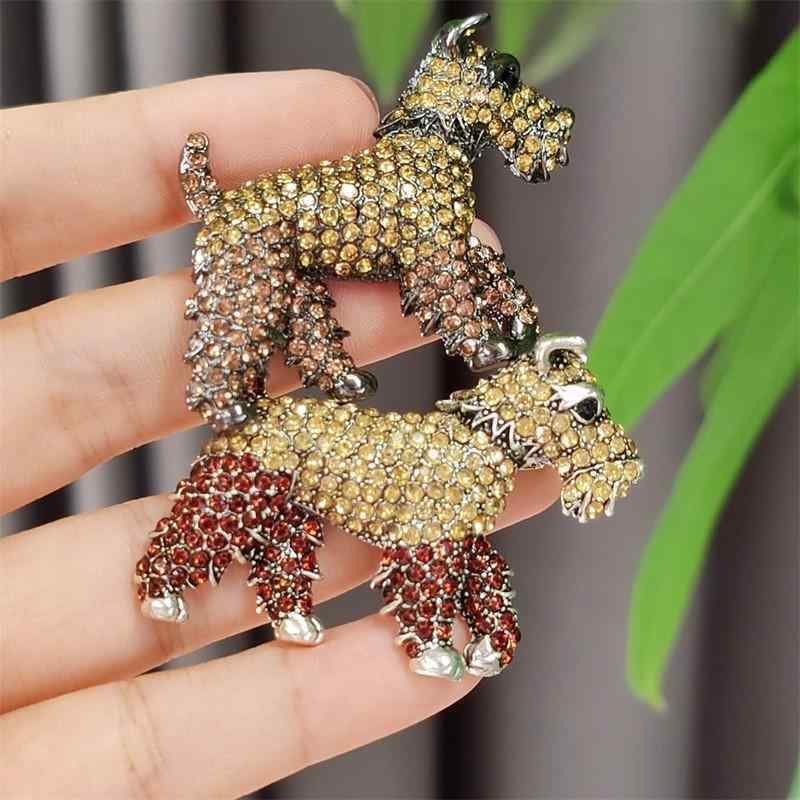 犬 ブローチ かわいい ドッグ 動物 スーツ アクセサリー レディース メンズ 胸飾り アメリカ ユニーク ファッション 子犬