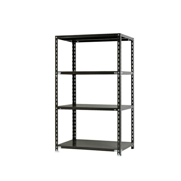 キタジマ 51010501402 スチールラック NC875-15-4段 ブラック メーカー直送