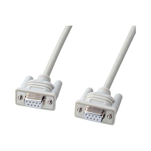 （まとめ）サンワサプライエコRS-232Cケーブル D-Sub9pinメス 3.0m KR-ECM3 1本(×3セット) 6,291円