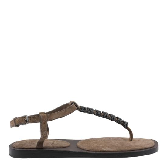 BRUNELLO CUCINELLI Women Sandals MZSFC3151 C8921 Brown