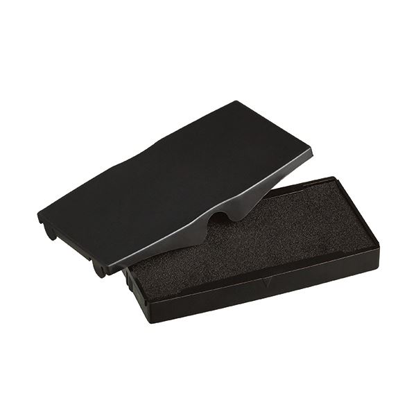 （まとめ） シャイニー スタンプ内蔵型角型印S-854専用パッド 黒 S-854-7B 1個 (×30セット)
