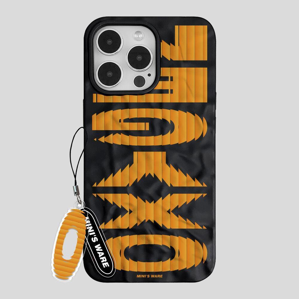 mini s ware [25S/S] DIVISION MATT WAVE CASE_ORANGE