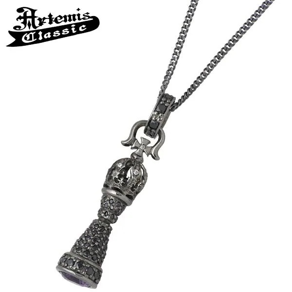 アルテミスクラシック Artemis Classic キングチェス チャーム シルバー ネックレス アクセサリー アレキサンドライト シルバー 925 スターリングシルバー ACP0231
